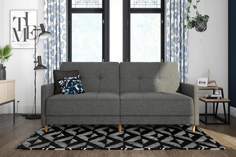 Vuodesohva Andora Pellavanharmaa - Dorel Home - Huonekalut - Sohva - Vuodesohva