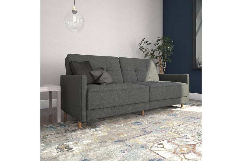 Vuodesohva Andora Pellavanharmaa - Dorel Home - Huonekalut - Sohva - Vuodesohva