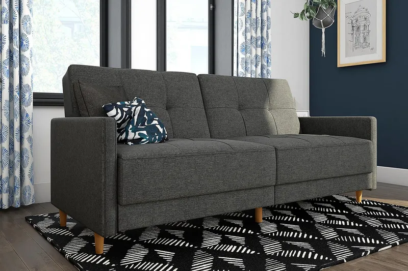 Vuodesohva Andora Pellavanharmaa - Dorel Home - Huonekalut - Sohva - Vuodesohva