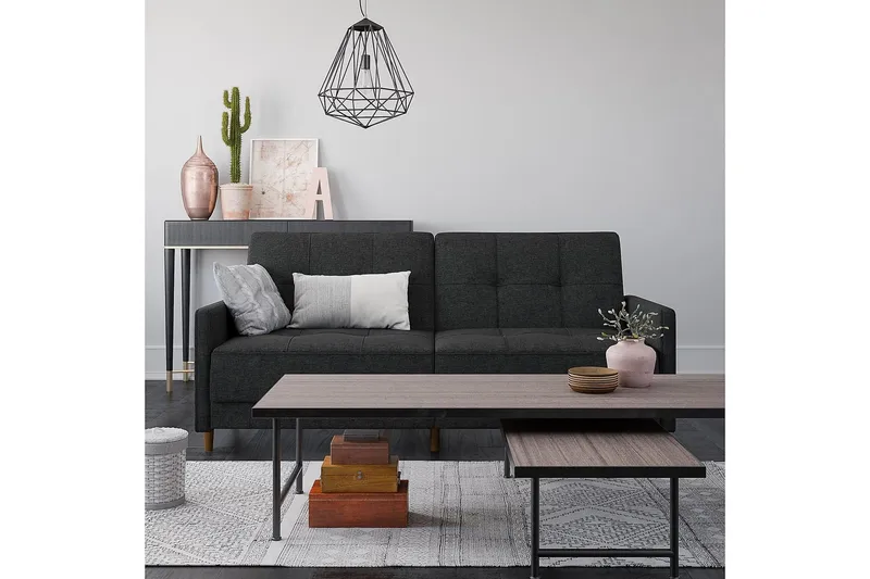 Vuodesohva Andora Pellavanharmaa - Dorel Home - Huonekalut - Sohva - Vuodesohva