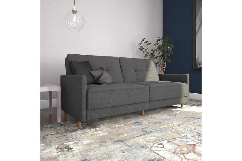 Vuodesohva Andora Pellavanharmaa - Dorel Home - Huonekalut - Sohva - Vuodesohva