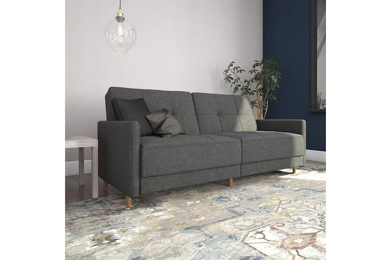 Vuodesohva Andora Pellavanharmaa - Dorel Home - Huonekalut - Sohva - Vuodesohva
