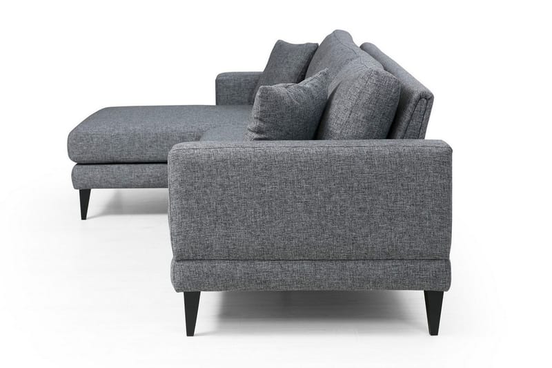 Vuodesohva Angelah Divaanilla Vasen - Harmaa - Huonekalut - Sohva - Vuodesohva