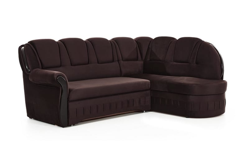 Vuodesohva avopäädyllä Amillano Oikea - Ruskea - Huonekalut - Sohva - Vuodesohva