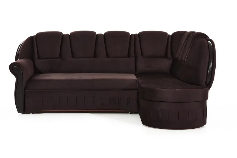 Vuodesohva avopäädyllä Amillano Oikea, Ruskea