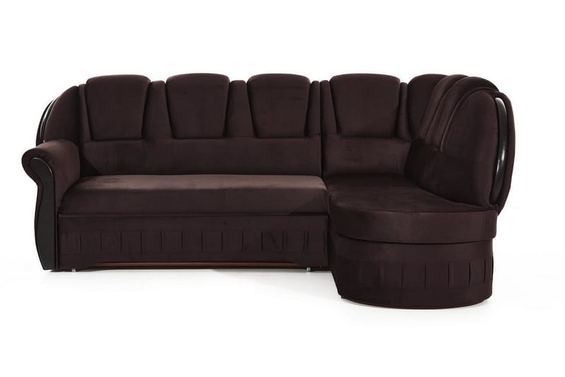 Vuodesohva avopäädyllä Amillano Oikea, Ruskea