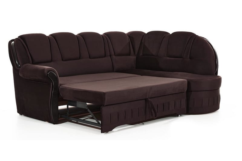 Vuodesohva avopäädyllä Amillano Oikea - Ruskea - Huonekalut - Sohva - Vuodesohva