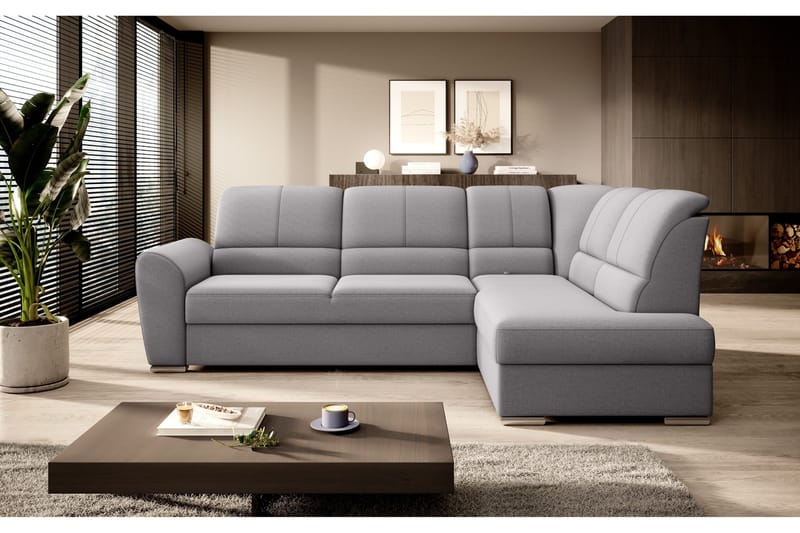 Vuodesohva avopäädyllä Keith 3:n ist, Harmaa