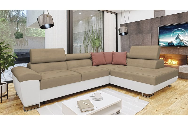 Vuodesohva Avopäädyllä Oertel - Huonekalut - Sohva - Vuodesohva