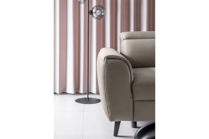 Vuodesohva avopäädyllä Yasmine 3:n ist - Beige - Huonekalut - Sohva - Vuodesohva