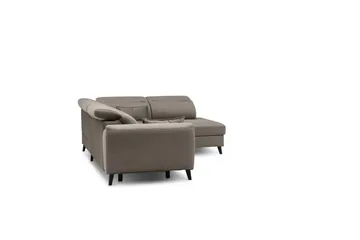 Vuodesohva avopäädyllä Yasmine 3:n ist - Beige - Huonekalut - Sohva - Vuodesohva