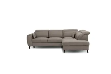 Vuodesohva avopäädyllä Yasmine 3:n ist - Beige - Huonekalut - Sohva - Vuodesohva