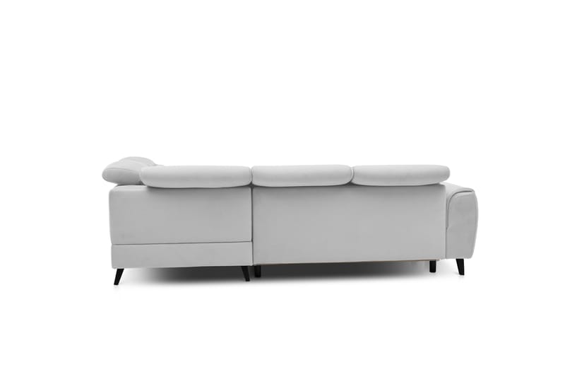 Vuodesohva avopäädyllä Yasmine 3:n ist - Harmaa - Huonekalut - Sohva - Vuodesohva