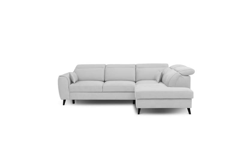 Vuodesohva avopäädyllä Yasmine 3:n ist - Harmaa - Huonekalut - Sohva - Vuodesohva