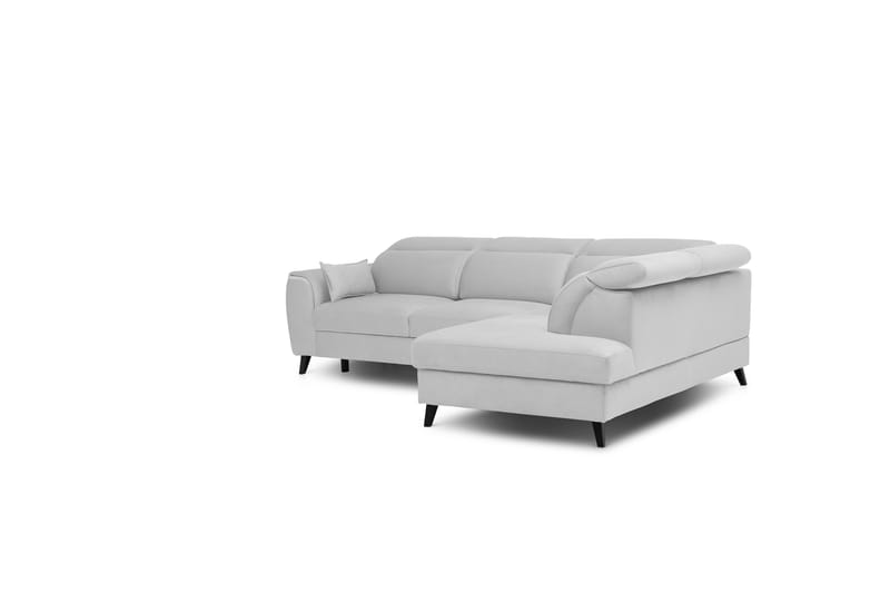 Vuodesohva avopäädyllä Yasmine 3:n ist - Harmaa - Huonekalut - Sohva - Vuodesohva