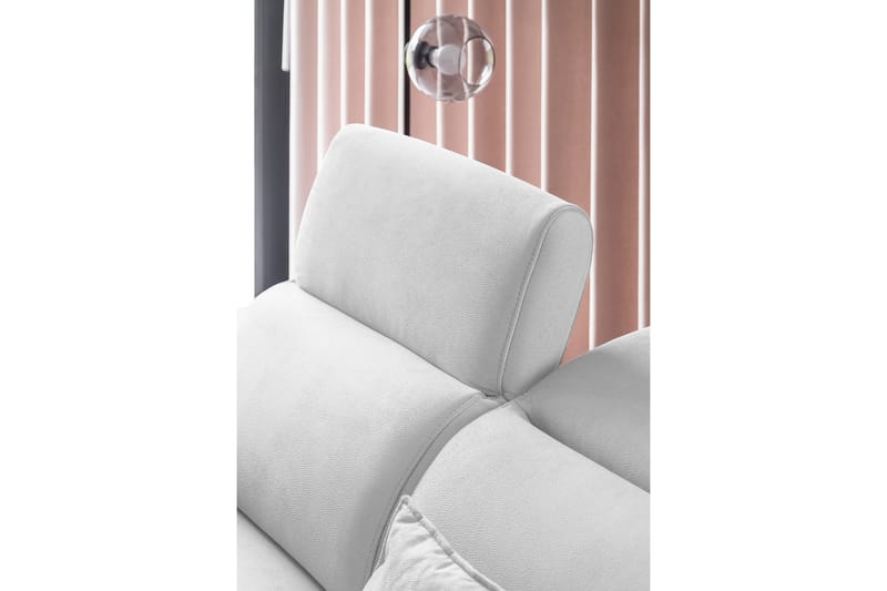 Vuodesohva avopäädyllä Yasmine 3:n ist - Harmaa - Huonekalut - Sohva - Vuodesohva