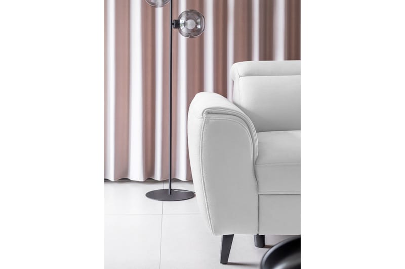 Vuodesohva avopäädyllä Yasmine 3:n ist - Harmaa - Huonekalut - Sohva - Vuodesohva