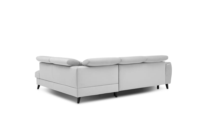 Vuodesohva avopäädyllä Yasmine 3:n ist - Harmaa - Huonekalut - Sohva - Vuodesohva