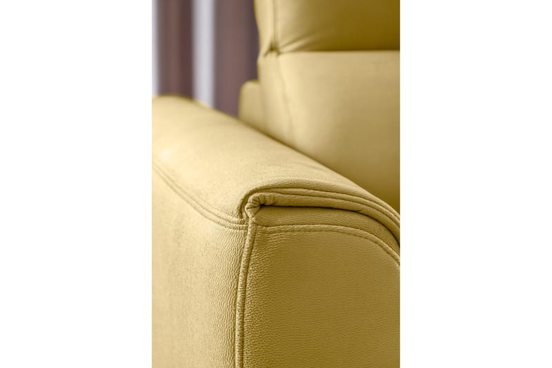 Vuodesohva avopäädyllä Yasmine 3:n ist - Keltainen - Huonekalut - Sohva - Vuodesohva