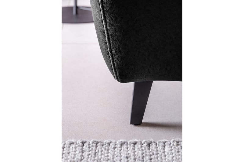 Vuodesohva avopäädyllä Yasmine 3:n ist - Musta - Huonekalut - Sohva - Vuodesohva