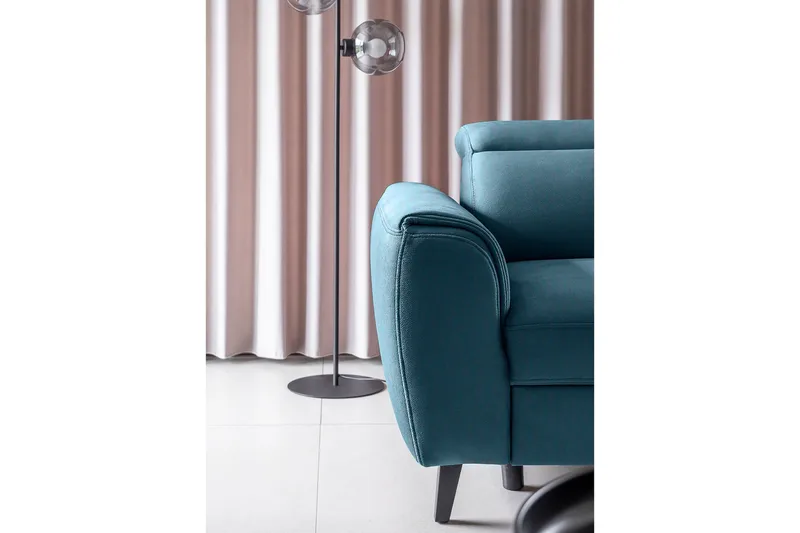 Vuodesohva avopäädyllä Yasmine 3:n ist - Tummansininen - Huonekalut - Sohva - Vuodesohva