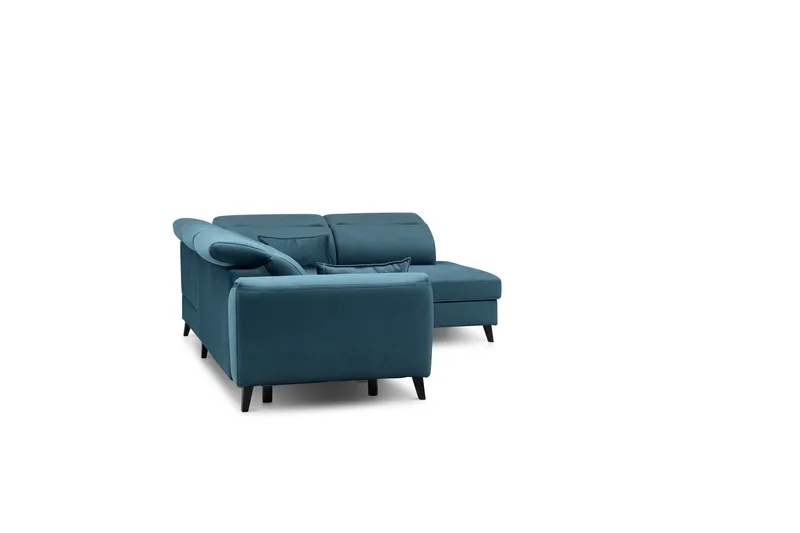 Vuodesohva avopäädyllä Yasmine 3:n ist - Tummansininen - Huonekalut - Sohva - Vuodesohva