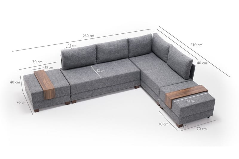 Vuodesohva Bulgaria - Huonekalut - Sohva - Vuodesohva