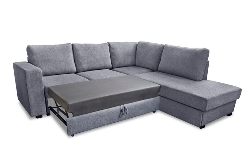 Vuodesohva Carosello Vaaleanharmaa - Oikea - Huonekalut - Sohva - Vuodesohva