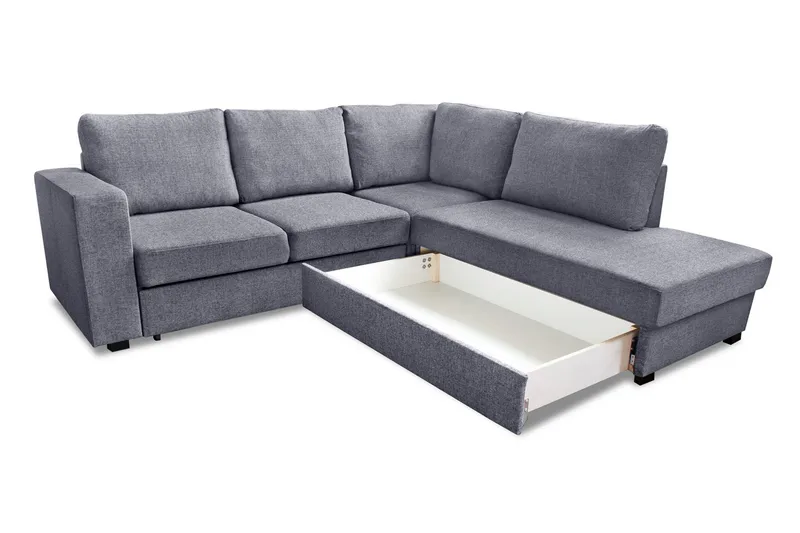 Vuodesohva Carosello Vaaleanharmaa - Oikea - Huonekalut - Sohva - Vuodesohva