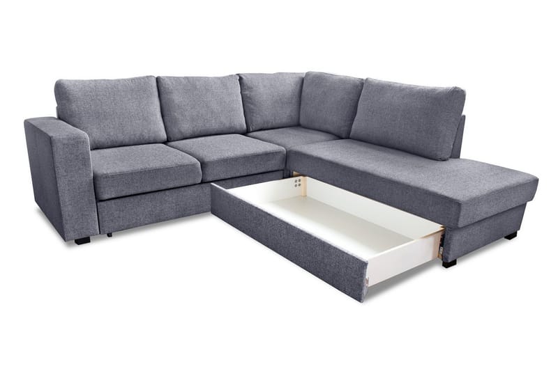 Vuodesohva Carosello Vaaleanharmaa - Oikea - Huonekalut - Sohva - Vuodesohva