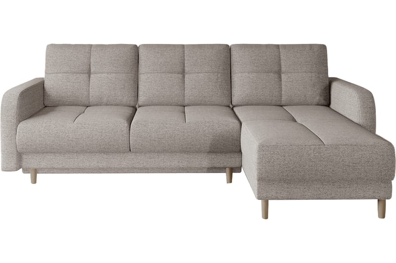Vuodesohva divaanilla Hatwall säilytyksellä 3:n ist - Beige - Huonekalut - Sohva - Vuodesohva
