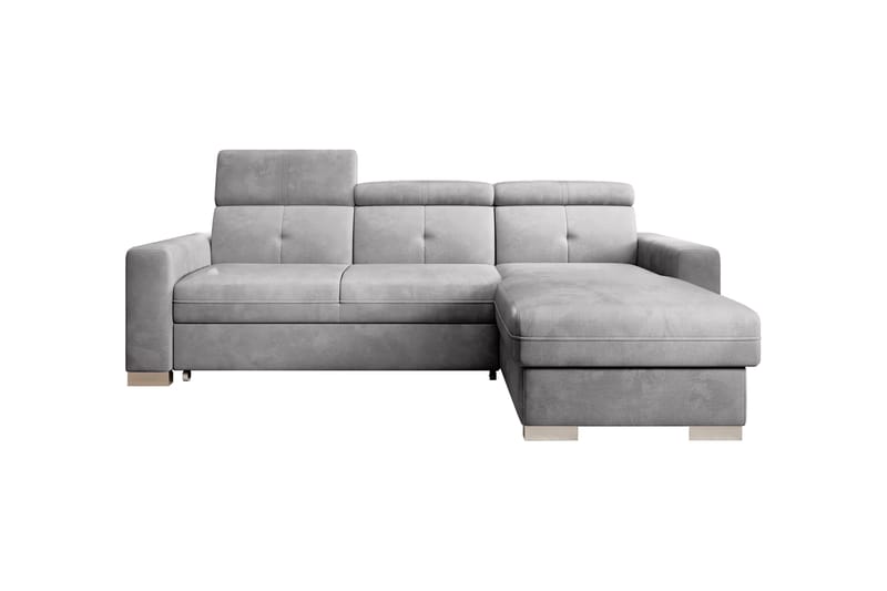 Vuodesohva divaanilla Hazara säilytyksellä 3:n ist, Harmaa