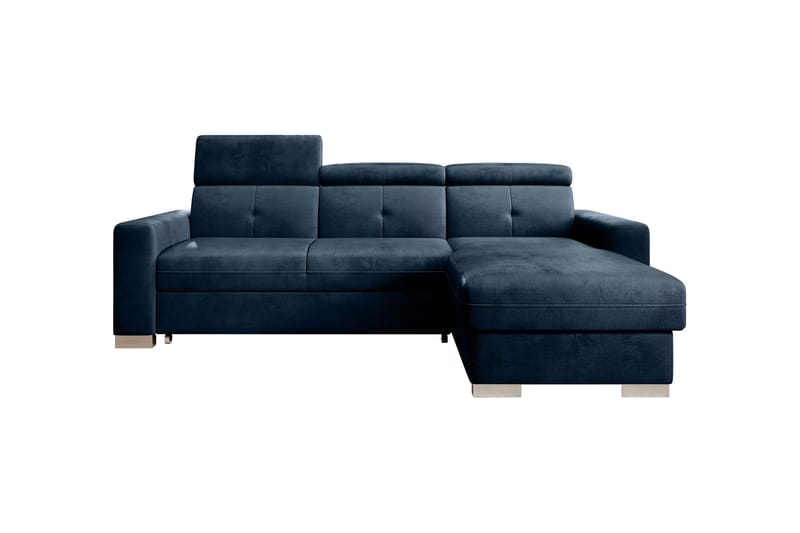 Vuodesohva divaanilla Hazara säilytyksellä 3:n ist - Tummansininen - Huonekalut - Sohva - Vuodesohva