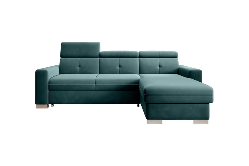 Vuodesohva divaanilla Hazara säilytyksellä 3:n ist - Tummanvihreä - Huonekalut - Sohva - Vuodesohva