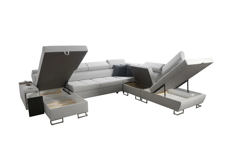 Vuodesohva Divaanilla ja Avopäädyllä Torretta - Huonekalut - Sohva - Vuodesohva