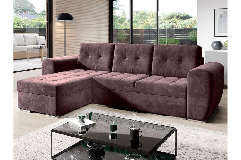 Vuodesohva Divaanilla - Lila - Huonekalut - Sohva - Vuodesohva