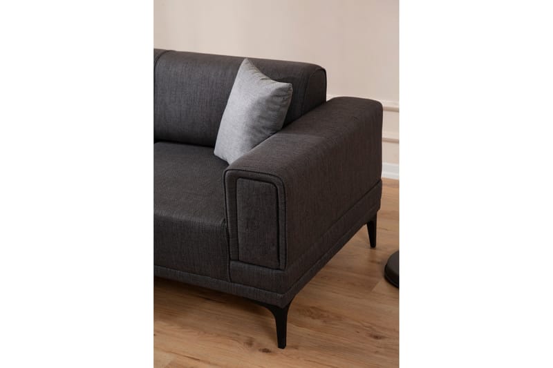 Vuodesohva Divaanilla Naoko - Tummanharmaa - Huonekalut - Sohva - Vuodesohva