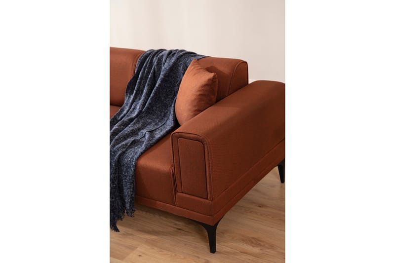 Vuodesohva Divaanilla Naoko - Punainen - Huonekalut - Sohva - Vuodesohva