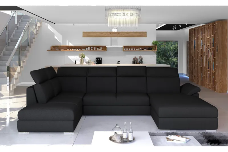 Vuodesohva Emeria tupladivaanilla, Musta