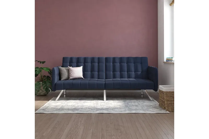 Vuodesohva Emily Sininen - Dorel Home - Huonekalut - Sohva - Vuodesohva