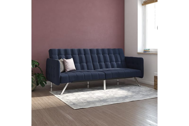 Vuodesohva Emily Sininen - Dorel Home - Huonekalut - Sohva - Vuodesohva