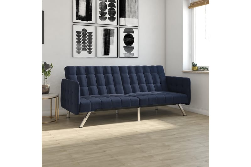 Vuodesohva Emily Sininen - Dorel Home - Huonekalut - Sohva - Vuodesohva