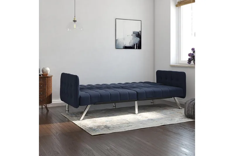 Vuodesohva Emily Sininen - Dorel Home - Huonekalut - Sohva - Vuodesohva