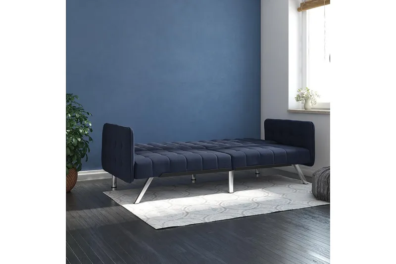 Vuodesohva Emily Sininen - Dorel Home - Huonekalut - Sohva - Vuodesohva