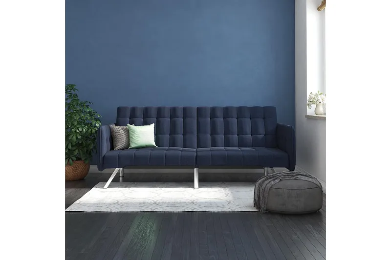 Vuodesohva Emily Sininen - Dorel Home - Huonekalut - Sohva - Vuodesohva