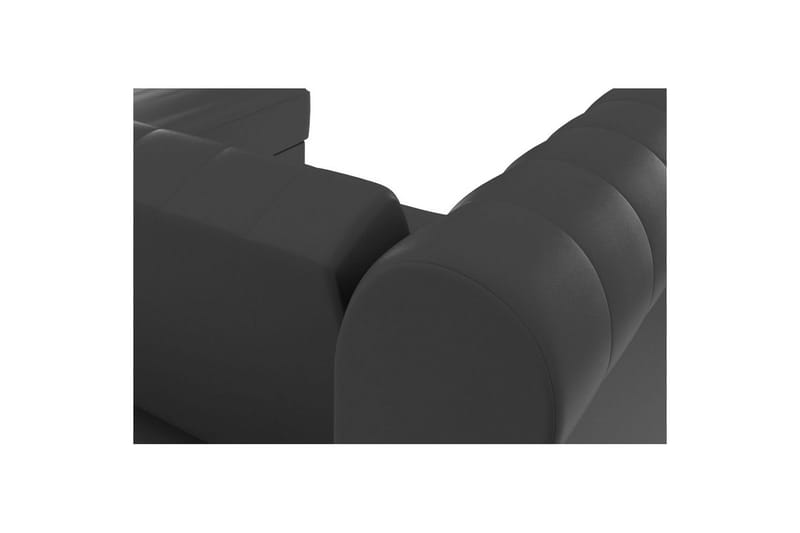 Vuodesohva Felix 241x154x83 cm, Harmaa, PU/Puu/Metalli - 241x154x83 cm, Harmaa, PU/Puu/Metalli - Huonekalut - Sohva - Vuodesohva