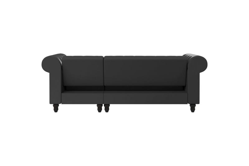 Vuodesohva Felix 241x154x83 cm, Harmaa, PU/Puu/Metalli - 241x154x83 cm, Harmaa, PU/Puu/Metalli - Huonekalut - Sohva - Vuodesohva