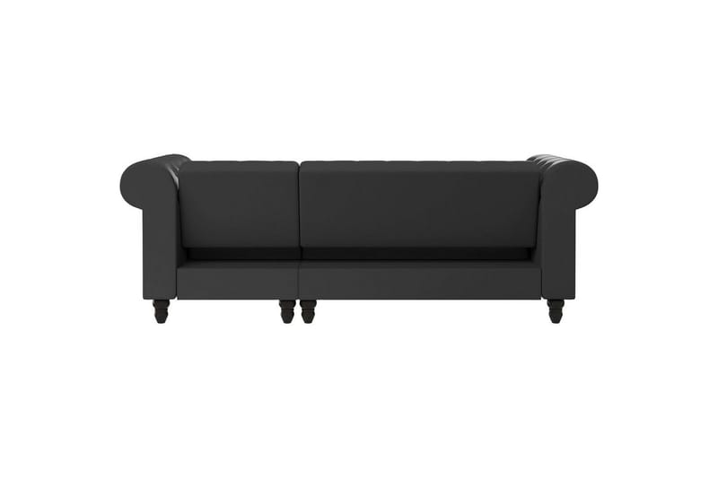 Vuodesohva Felix 241x154x83 cm, Harmaa, PU/Puu/Metalli - 241x154x83 cm, Harmaa, PU/Puu/Metalli - Huonekalut - Sohva - Vuodesohva