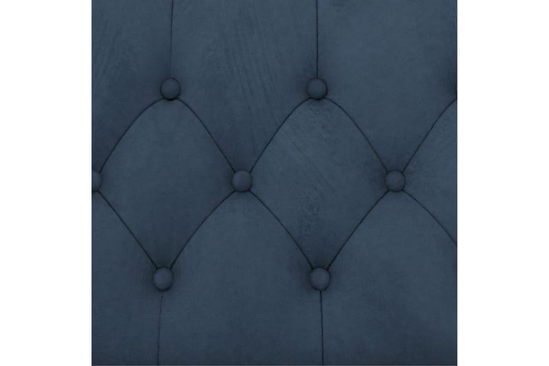 Vuodesohva Felix 241x154x83 cm, Sininen, Sametti/Puu/Metalli - 241x154x83 cm, Sininen, Sametti/Puu/Metalli - Huonekalut - Sohva - Vuodesohva