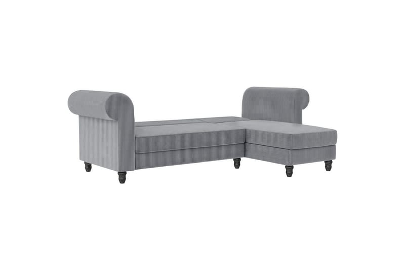 Vuodesohva Felix II 241x154x83 cm, Harmaa - 241x154x83 cm, Harmaa - Huonekalut - Sohva - Vuodesohva